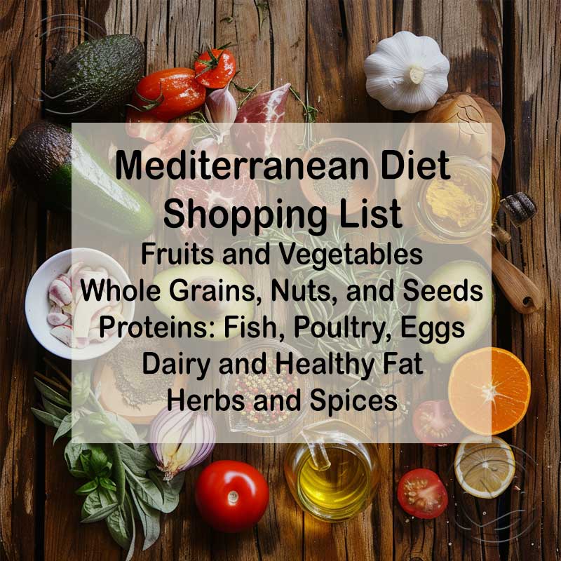 Mediterranean Diet Shopping List