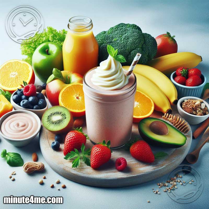 Tropical Morning Smoothie for DASH Diet Breakfast